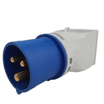 shumee Marlanvil adapter za kampiranje CEE vtič 16A na 13A 250V britanski standard vtičnica IP20 adapter 4654
