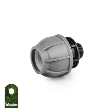 shumee Priključek za PE cevi 20 mm, spojka z zunanjim navojem 3/4" PN10 6592