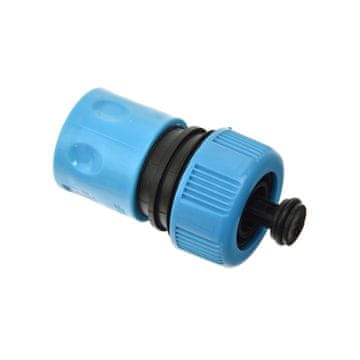 shumee 3/4" hitri priključek z zaporo za pretisni omot BLUE LINE 8173