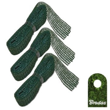 shumee Komplet 3 vrtnih trakov 3 cm x 3 m Bradas TYT3X03 2037