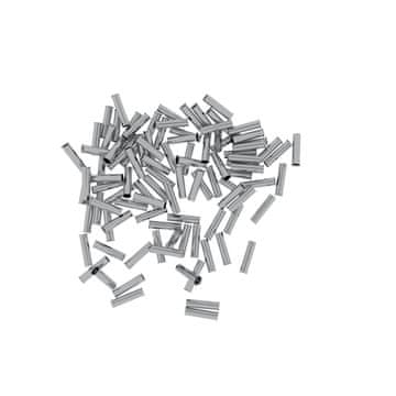 shumee 100 kosov neizoliranih kabelskih končnih tulcev 4 mm²/12 mm EN4012 Elpromet 0439