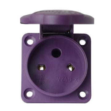 shumee Ravna vtičnica 48V/10A 2P IP54 7719