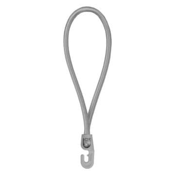 shumee Elastična gumica s PVC kavljem 0,4x18cm siva Bradas 5525