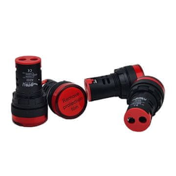 shumee XBS 24V AC/DC rdeča LED indikatorska lučka AD22 0243