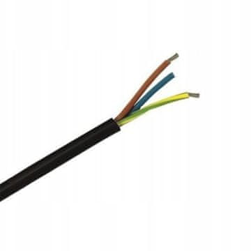 shumee 1m gumijast kabel OnPd 3x1,5 črn okrogel kabel H07RN-F 5171