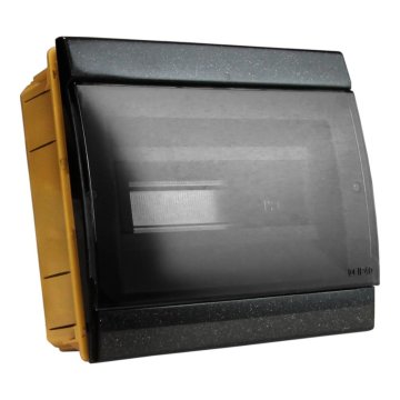 shumee Vgradna razdelilna omarica 8 modulov IP40 črna 970.08.N ML 0964