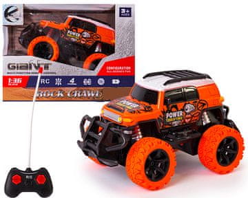 shumee Majhno, oranžno terensko vozilo na daljinsko upravljanje