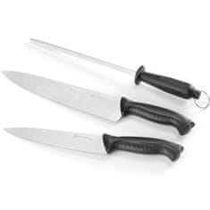 shumee Komplet kuharskih nožev dolžine 18 cm in 24 cm z brusilnikom