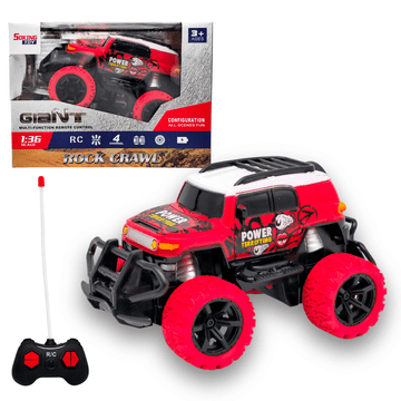 shumee Majhen terenski avtomobil na daljinsko upravljanje, rdeč