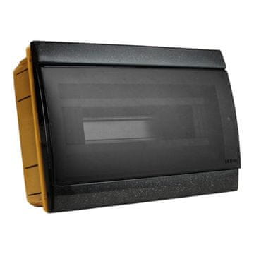 shumee Vgradna razdelilna omarica 12 modulov IP40 črna 970.12.N ML 1039