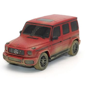 shumee Mercedes-Benz G63 AMG avtomobil na daljinsko upravljanje v merilu 1:24 Rastar 95800-4 Muddy različica, rdeč
