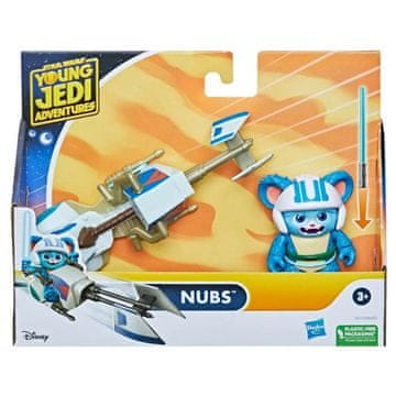 shumee Hasbro SW Young Jedi Adventure Nubs vozilo 2 kosa