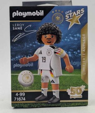 shumee PLAYMOBIL 71674 Nogometaš DFB Leroy Sane Nemčija