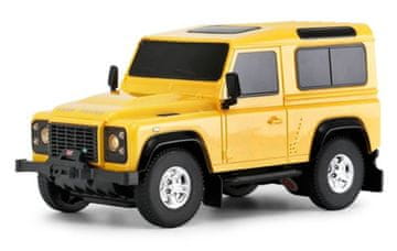 shumee Avto na daljinsko upravljanje Land Rover Defender v merilu 1:24 Rastar 78500, rumene barve