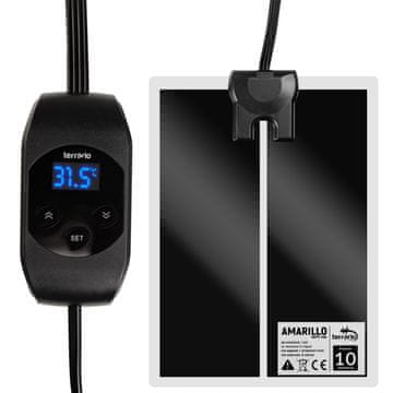 shumee Terrario Amarillo 10W - grelna preproga z LCD termostatom