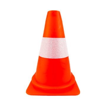 shumee Odsevni prometni stožec U-23 opozorilni steber 30 cm mehki PVC Doktorvolt