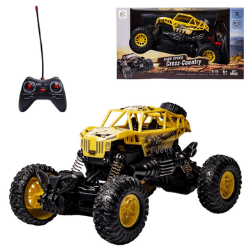 shumee Terensko vozilo na daljinsko upravljanje, rumeno, merilo 1:18