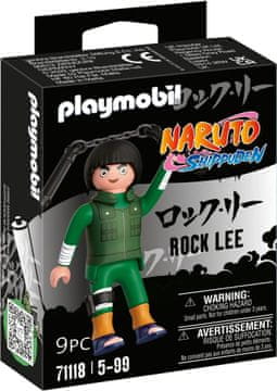 shumee PLAYMOBIL 71118 Naruto Rock Lee 3 kosi