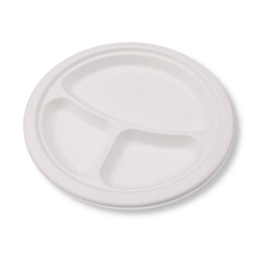 shumee Tridelni krožnik iz trsnega prahu 26 cm 125 kosov