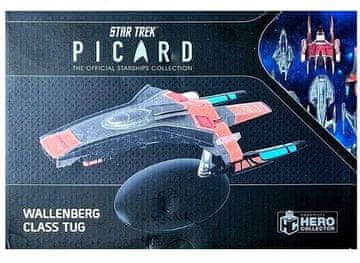 eaglemoss Zbirateljski model vlačilca razreda Eaglemoss Star Trek Picard Wallenberg 22 cm