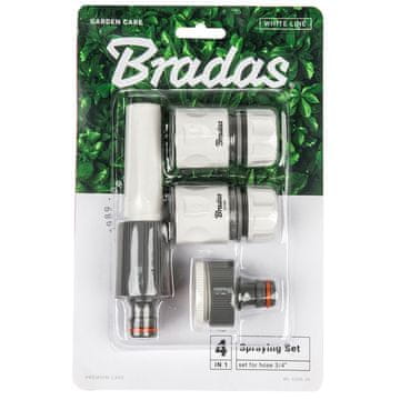 shumee 4-delni komplet za cev 3/4" - blister WHITE LINE WL-5500-34K BRADAS 1794