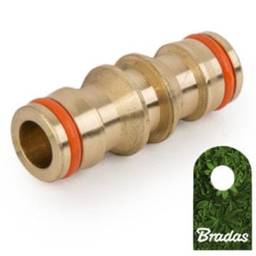 shumee Nipel za povezavo dveh hitrih konektorjev MEDENINA BR-2200 BRADAS 4542