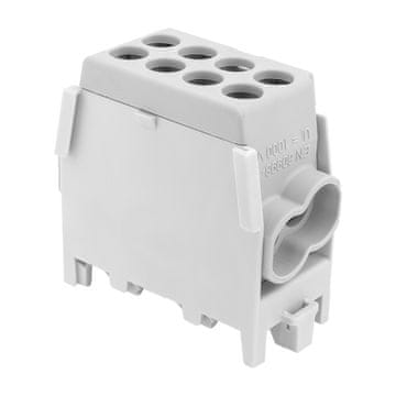 shumee Razdelilna odcepna sponka HLAK 25-1/2/25 M2 sivi mostiček 1P 1,5-25 mm2 Pollmann 2080188
