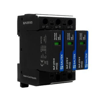 shumee Prenapetostni odvodnik tip 2 40kA SLP-275 V/3 do 350V DC Prenapetostni odvodnik za DIN-letev za nizko napetost