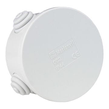 shumee Razdelilna doza z uvodnicami IP44, dimenzije/notranji Ø 80x40 ML 0035