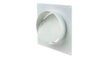 shumee 100 mm priključek z nepovratnim ventilom in prirobnico airRoxy 0532