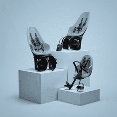 Thule Yepp 2 mini otroški sedež za kolo, nameščen spredaj, zelen