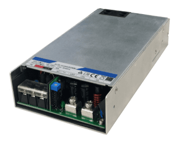 shumee MFS-600-12-U: GLP: 12V/50A/600W zaprt napajalnik, PFC, Uin = 80-270VAC / 110-390VDC, pokrov za priključni blok