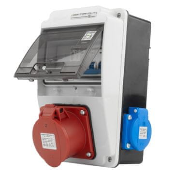 shumee Razdelilna omarica XS-S 16A 2x230V erbetka IP44 vtičnica Doktorvolt DV-5107-D