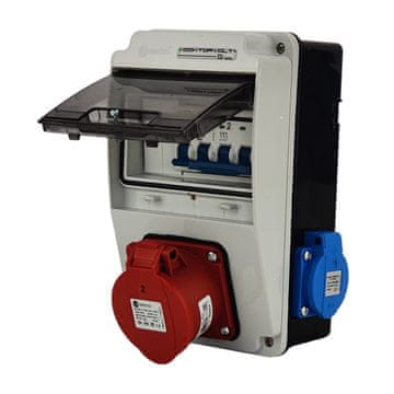 shumee Razdelilna omarica XS-S 16A 2x230V erbetka IP44 vtičnica Doktorvolt DV-2144-F