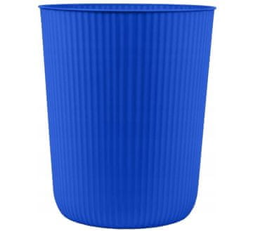 shumee MIEDEON 6-litrski koš za pisarniške odpadke modre barve