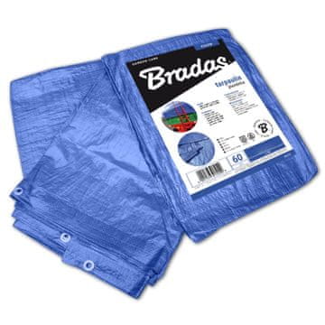 shumee Ojačana modra ponjava 4 x 5 m 60g/m2 Bradas 8702