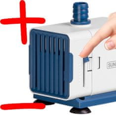 shumee SunSun YQP 1000 - 2-v-1 vodna črpalka z regulacijo moči in nizkim potopnim pretokom 1000 l/h