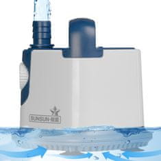 shumee SunSun YGP 1000 - komplet cevi in nizkopotopne vodne črpalke 1000 l/h