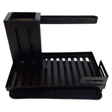 shumee Organizator za pomivalno korito iz nerjavečega jekla s pladnjem