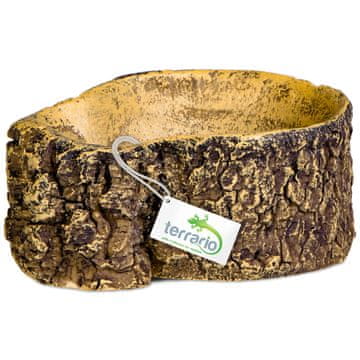 shumee Terarijska skleda iz lubja - Terarijska skleda 10x7,5x4 cm