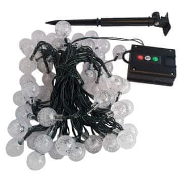 shumee Zunanje solarne girlande 50 LED