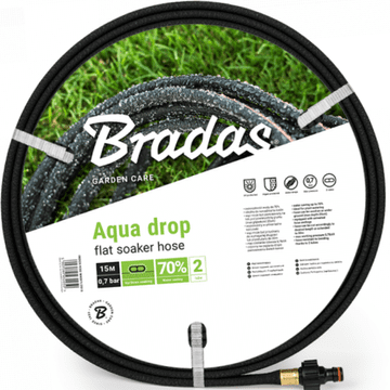 shumee AQUA-DROP FLAT cev za kapljično namakanje 1/2" - 15 m WADF1/2015 Bradas 2050