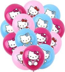 shumee Dekoracija iz lateks balonov s Hello Kitty, 15 kosov