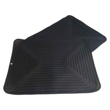 shumee Silikonska podloga za sušenje jedilnega pribora in posode, 2 kosa