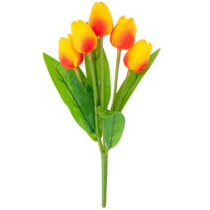 33 Šopek tulipanov, umetno penasto cvetje, CV26805-7, 5 kosov