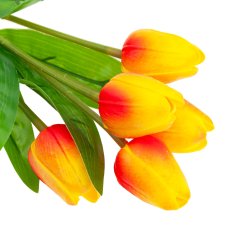 33 Šopek tulipanov, umetno penasto cvetje, CV26805-7, 5 kosov
