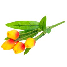 33 Šopek tulipanov, umetno penasto cvetje, CV26805-7, 5 kosov