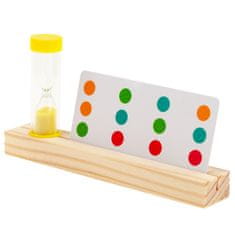 33 Leseni sortirnik za učenje barv in oblik, ki se ujemajo TG67008