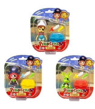 shumee Giochi Preziosi figurica Pinocchio & Pirate Friends dodatki