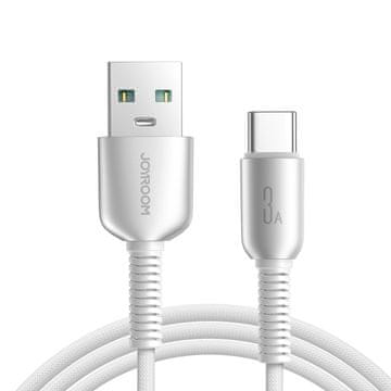 Joyroom Kabel serije Cutting-Edge 3A USB-A – USB-C, 1,2 m – siv